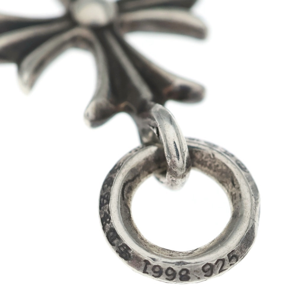 CHROME HEARTS(クロムハーツ) TINY CH CROSS タイニーCHクロス チャーム ネックレストップ シルバー BCA382