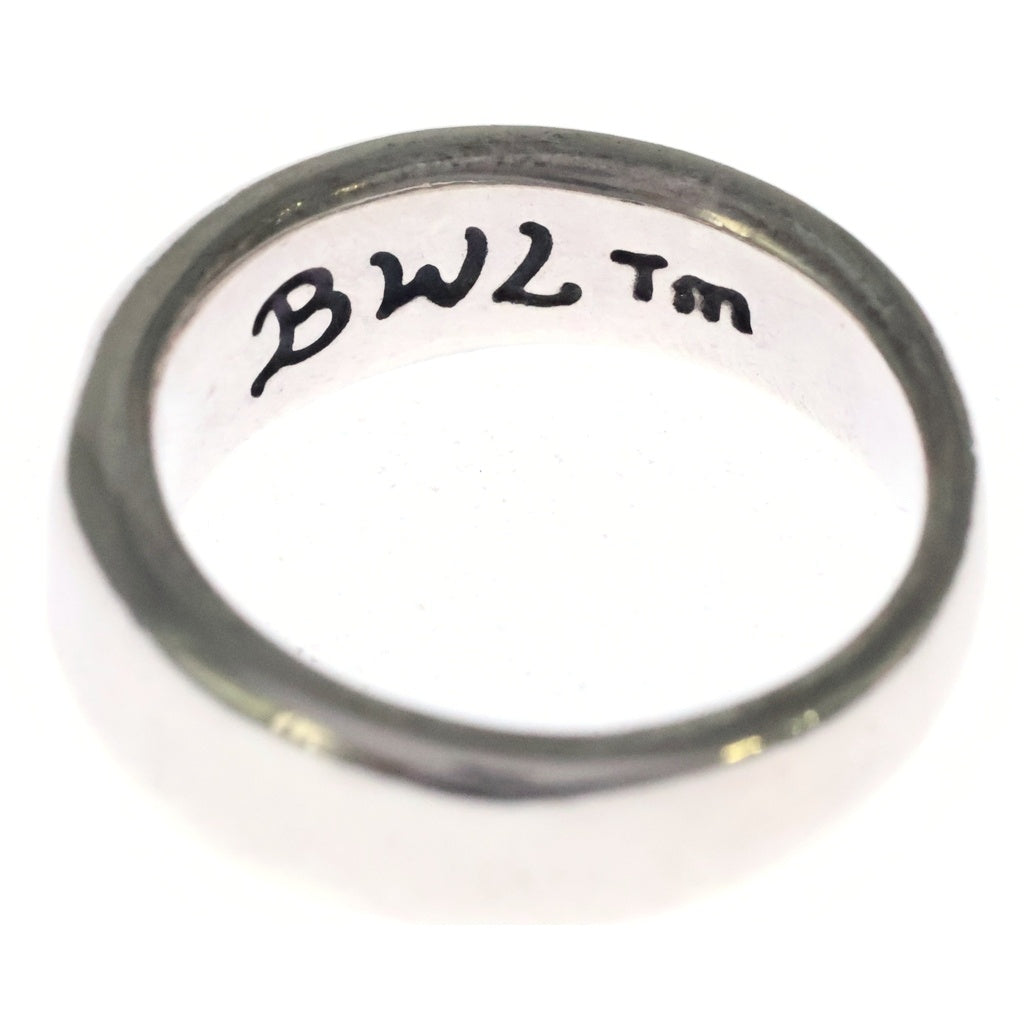 Bill Wall Leather/BWL(ビルウォールレザー) SMOOTH“C“CROSS スムースCクロスリング シルバー