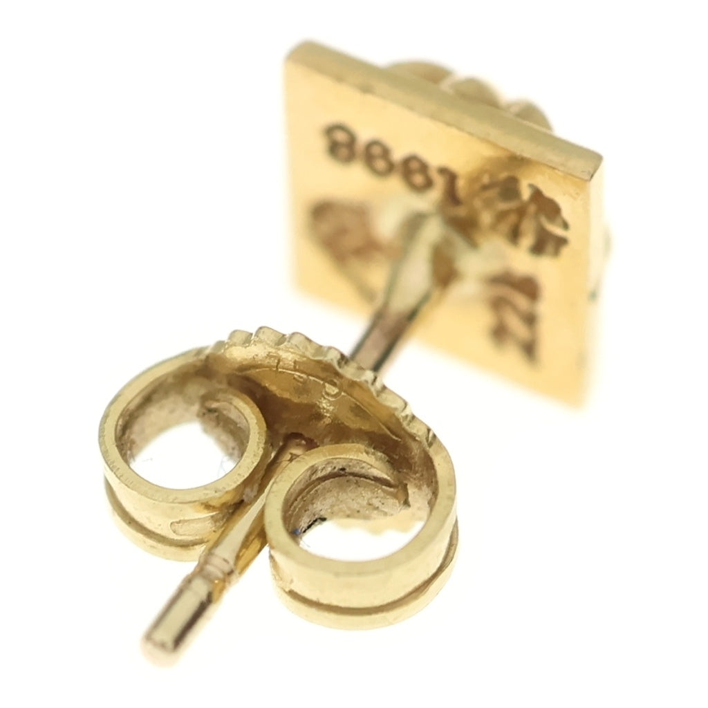 CHROME HEARTS(クロムハーツ) 22K STUD PYRAMID PLS ピラミッドスタッドプラス ピアス ゴールド