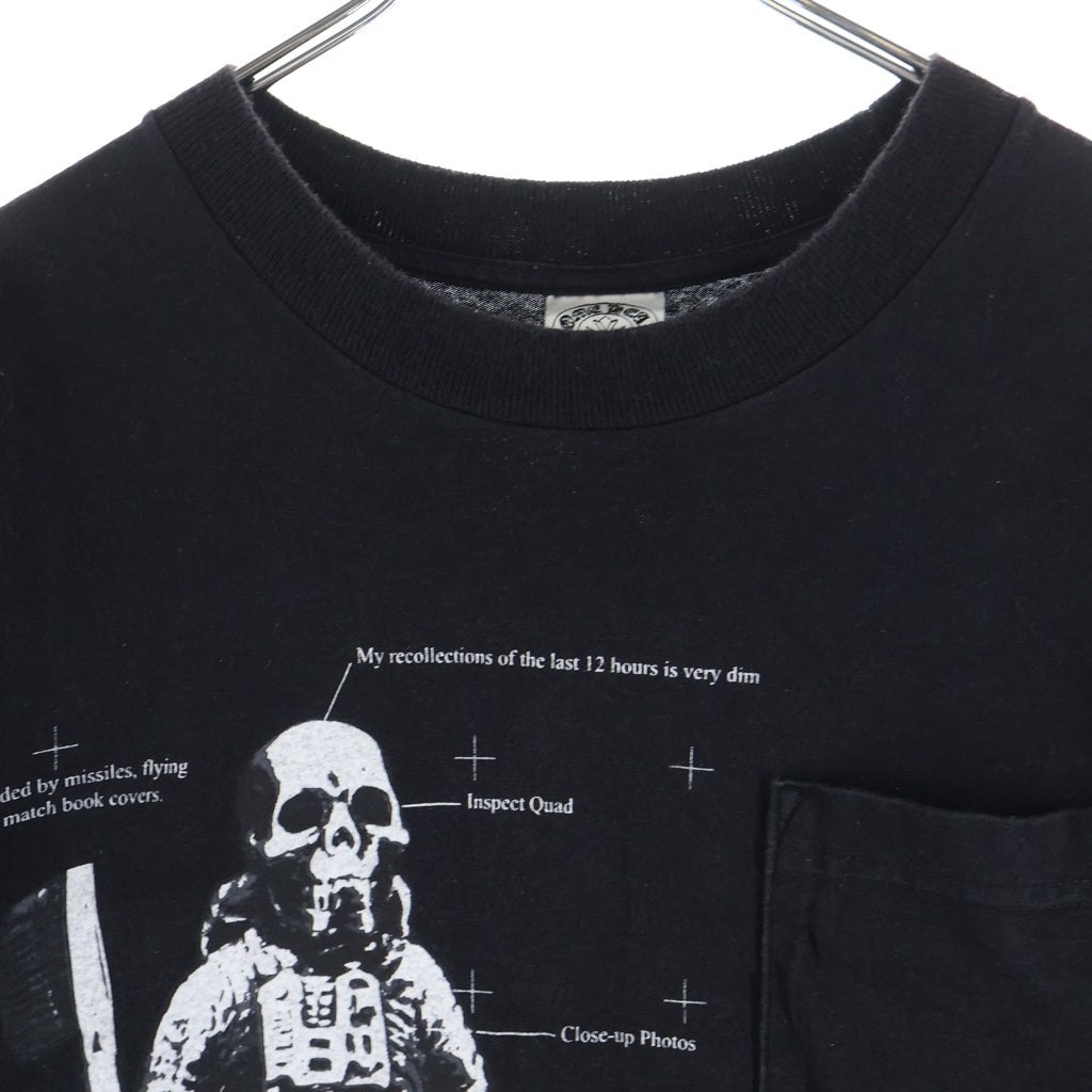 CHROME HEARTS(クロムハーツ) OLD CH FOTI PRINT TEE フォティプリント半袖Tシャツ カットソー ブラック