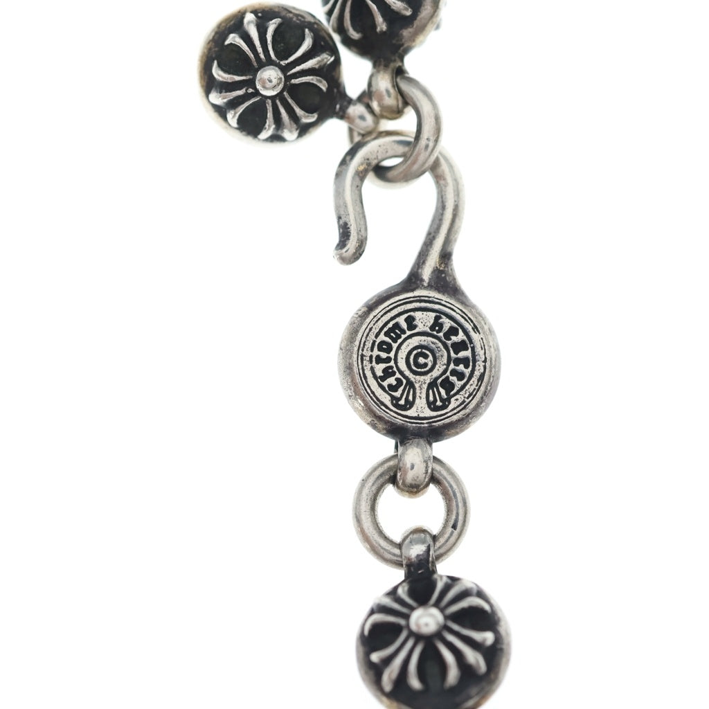 CHROME HEARTS(クロムハーツ) #2 CRSBL CHN SML CH CRS クロスボールチェーン スモールCHクロス ネックレス シルバー