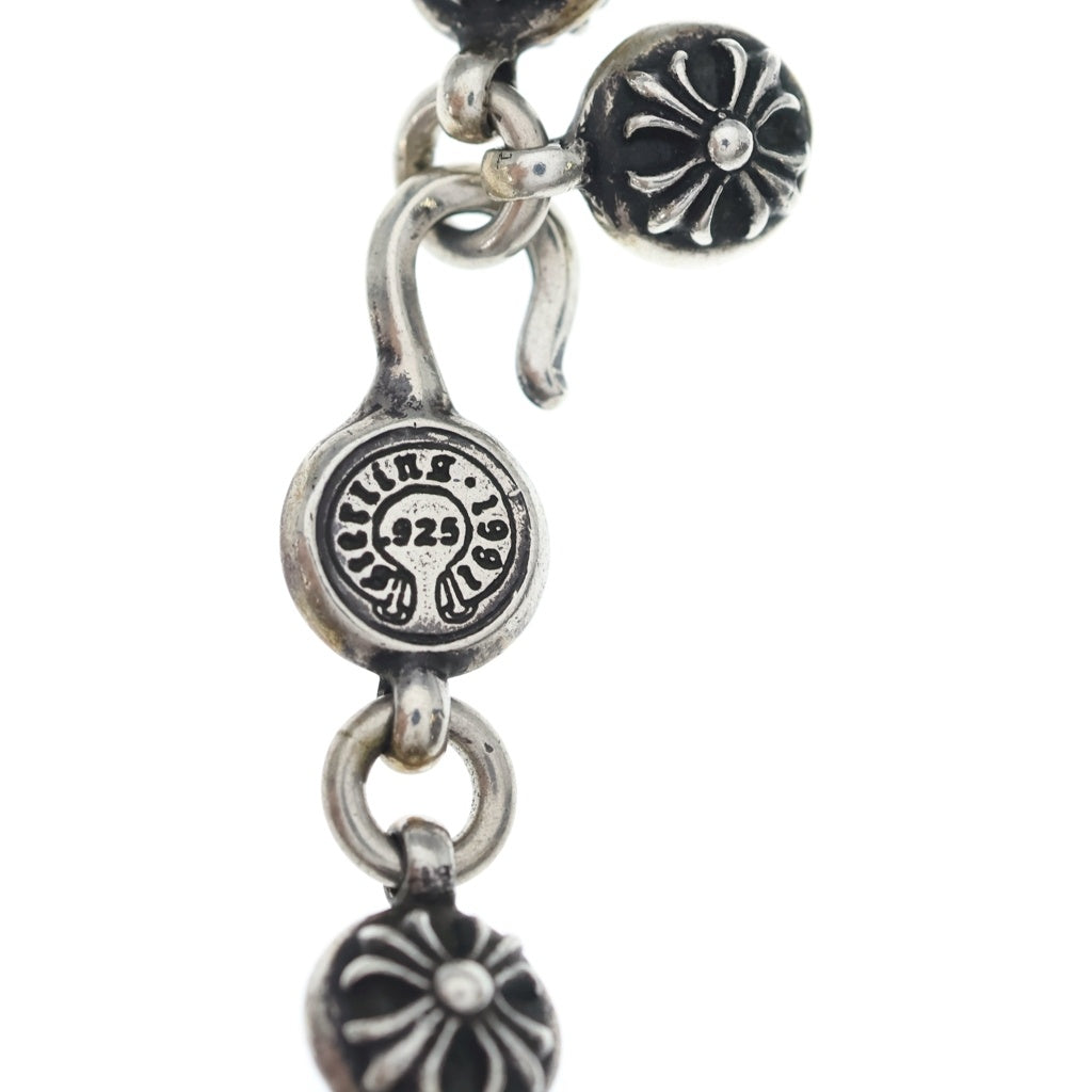 CHROME HEARTS(クロムハーツ) #2 CRSBL CHN SML CH CRS クロスボールチェーン スモールCHクロス ネックレス シルバー