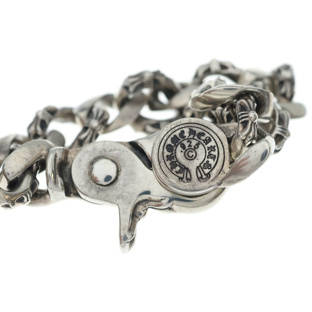 CHROME HEARTS(クロムハーツ) FNCY CHN LNK ファンシーリンククリップブレスレット 13リンク シルバー BCA145