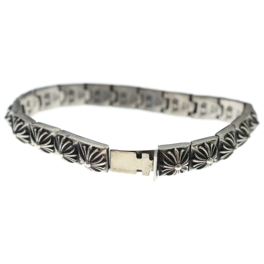 CHROME HEARTS(クロムハーツ) PYRAMID PLS LNK 3/8 ピラミッドプラス ブレスレット シルバー