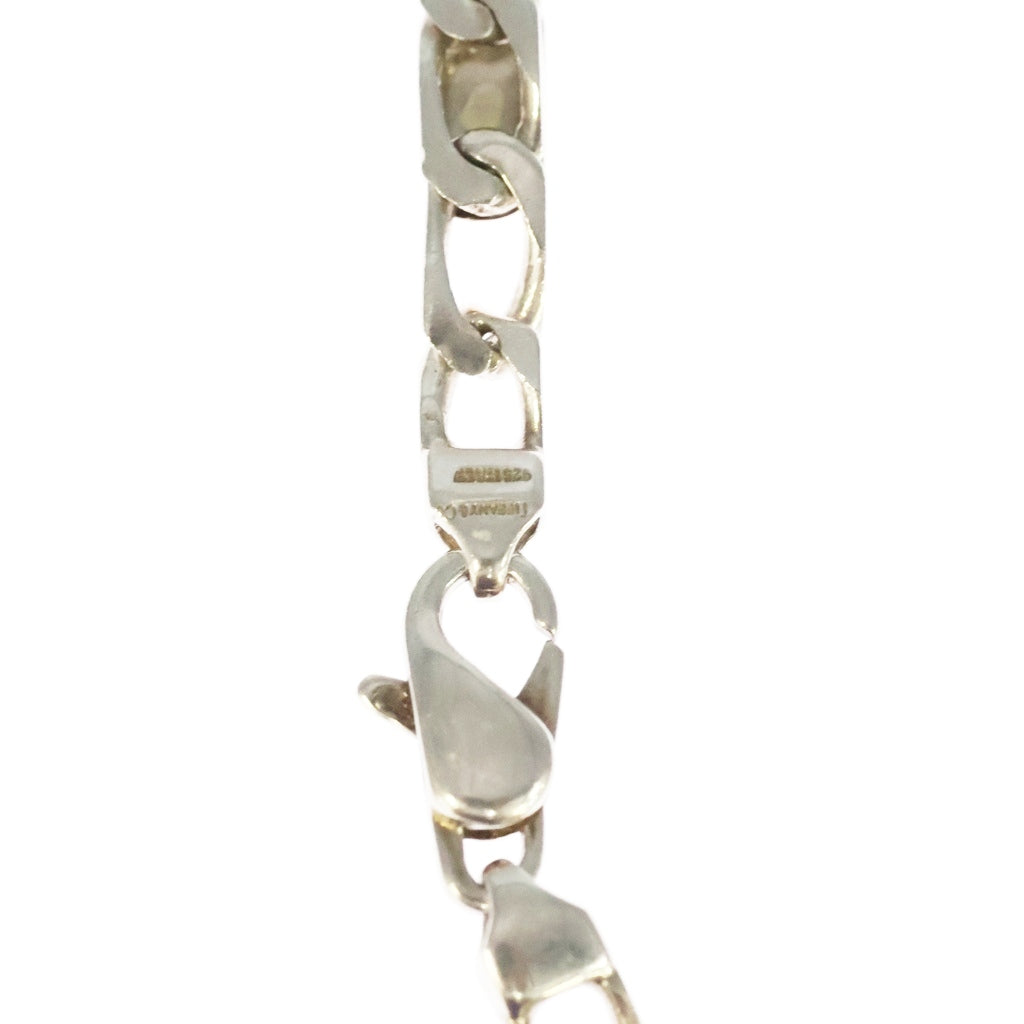 TIFFANY & Co.(ティファニー) VINTAGE フィガロ コンビチェーンブレスレット 18K 925 シルバー/ゴールド