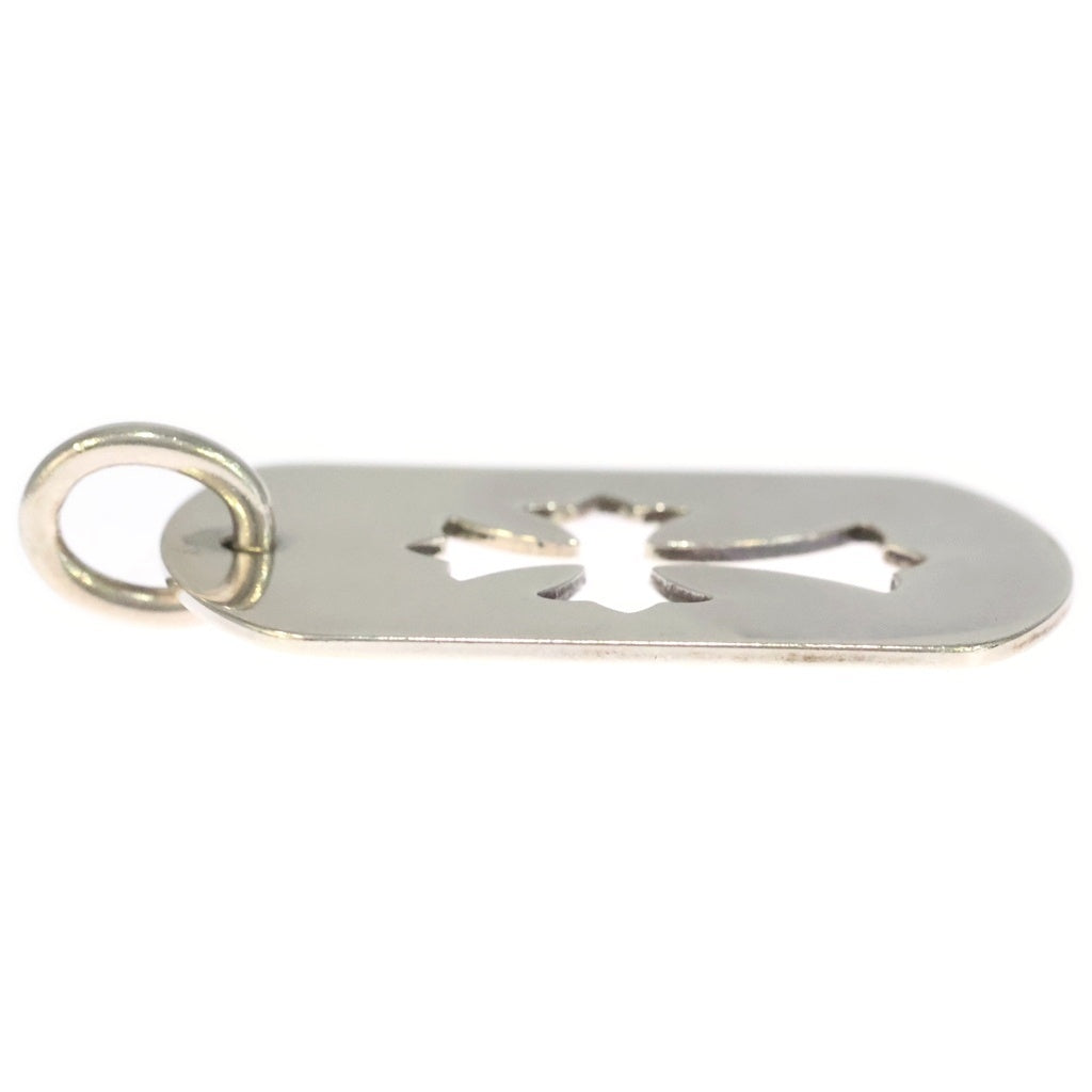 CHROME HEARTS(クロムハーツ) D TAG LRG CO CRS カットアウトクロスドッグタグ ラージ ペンダントトップ シルバー BCA239