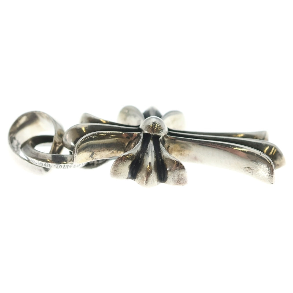 CHROME HEARTS(クロムハーツ) CH CRS SML W/BALE Wベイル スモールCHクロス ペンダントトップ シルバー BCA218