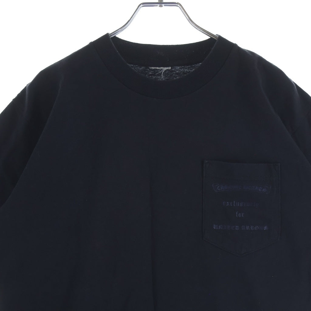 CHROME HEARTS(クロムハーツ) OLD×UNITED ARROWS OLD DAGGER SS TEE ユナイテッドアローズ オールド プリント半袖Tシャツ カットソー ブラック/ブルー