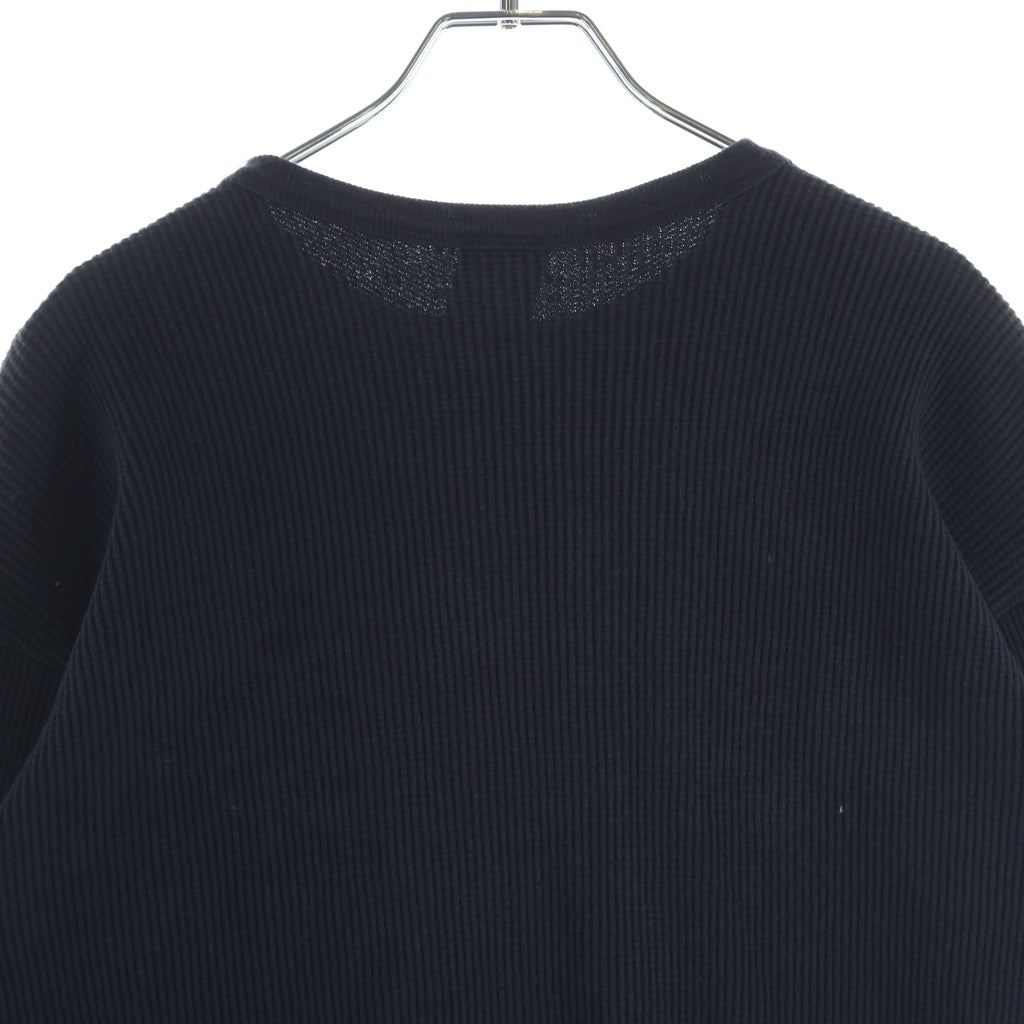 CHROME HEARTS(クロムハーツ) OLD オールド ヴァインダガー刺繍サーマル長袖Tシャツ ブラック