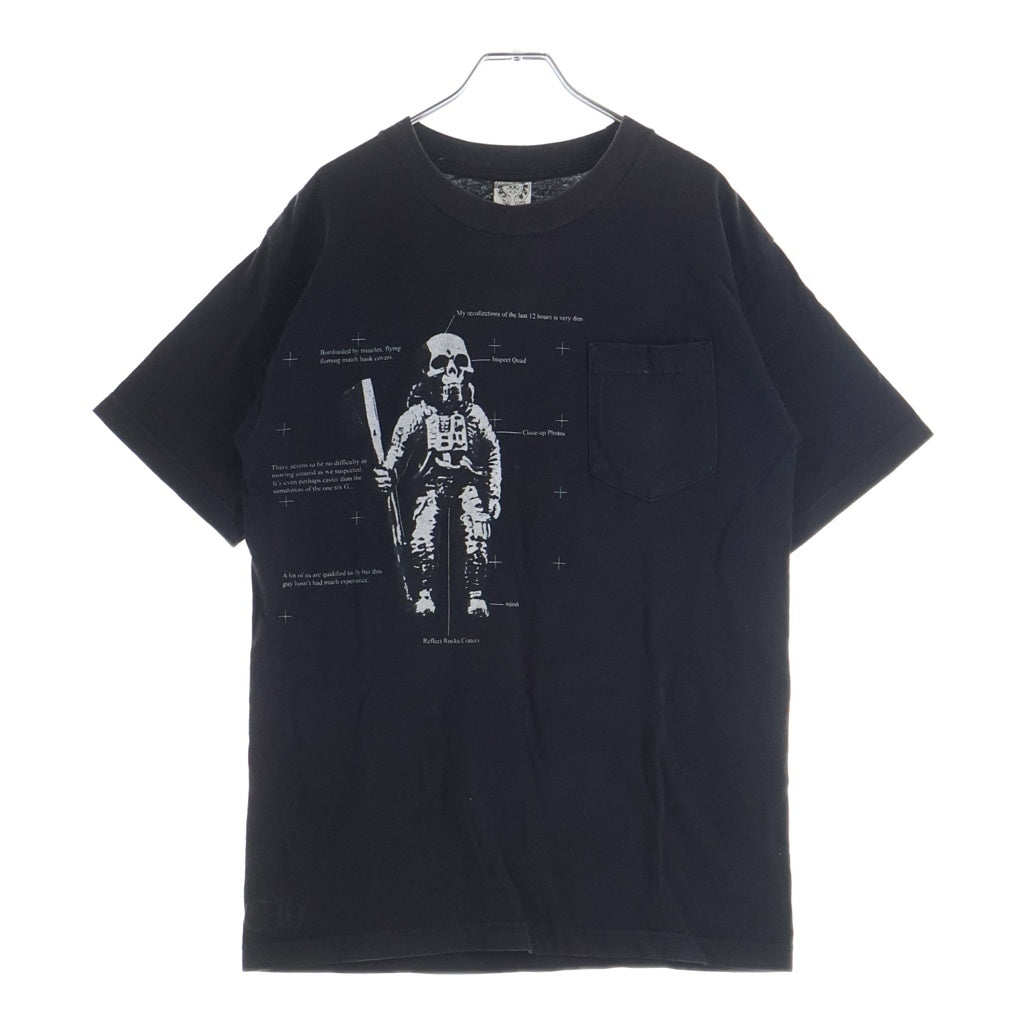CHROME HEARTS(クロムハーツ) OLD CH FOTI PRINT TEE フォティプリント半袖Tシャツ カットソー ブラック