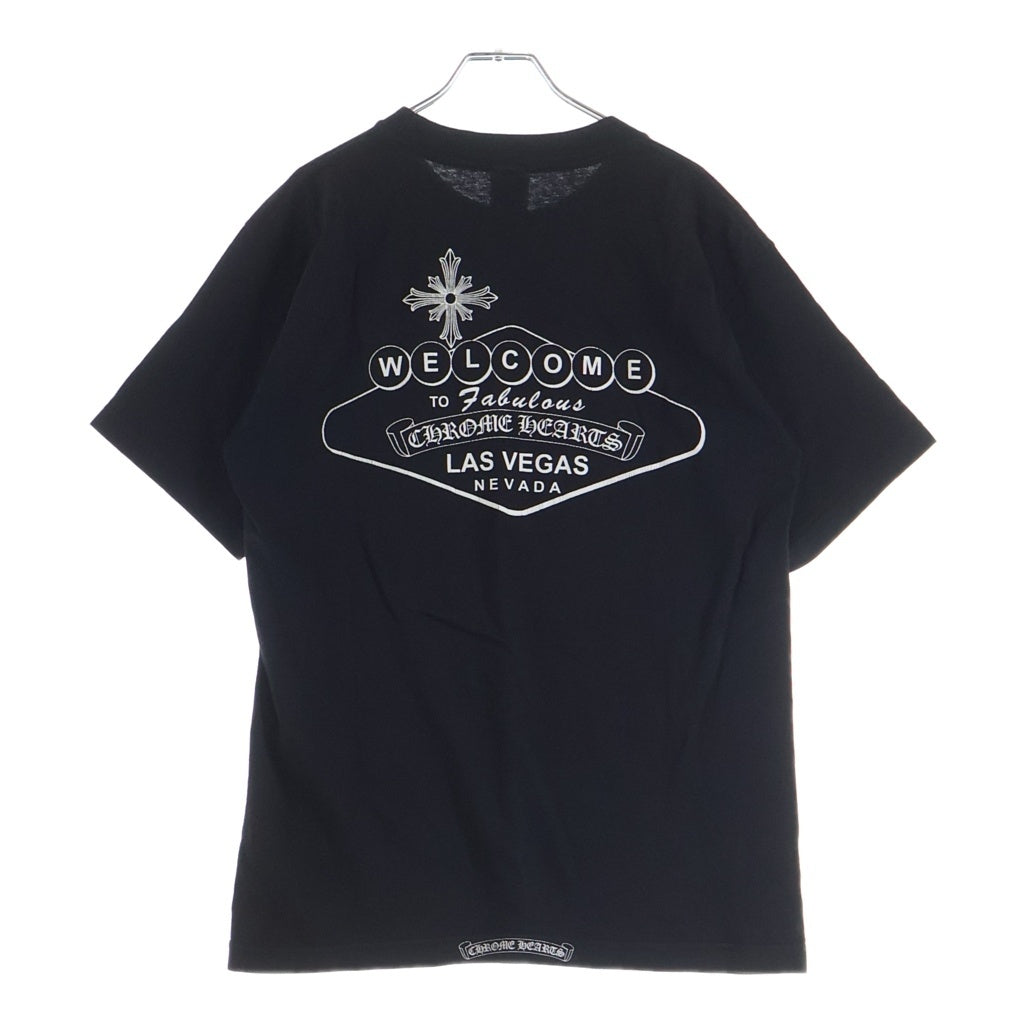 CHROME HEARTS(クロムハーツ) LAS VEGAS EXCLUSIVE S/S TEE ラスベガス限定 プリント半袖Tシャツ カットソー ブラック