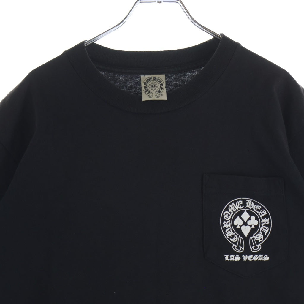 CHROME HEARTS(クロムハーツ) LAS VEGAS EXCLUSIVE S/S TEE ラスベガス限定 プリント半袖Tシャツ カットソー ブラック