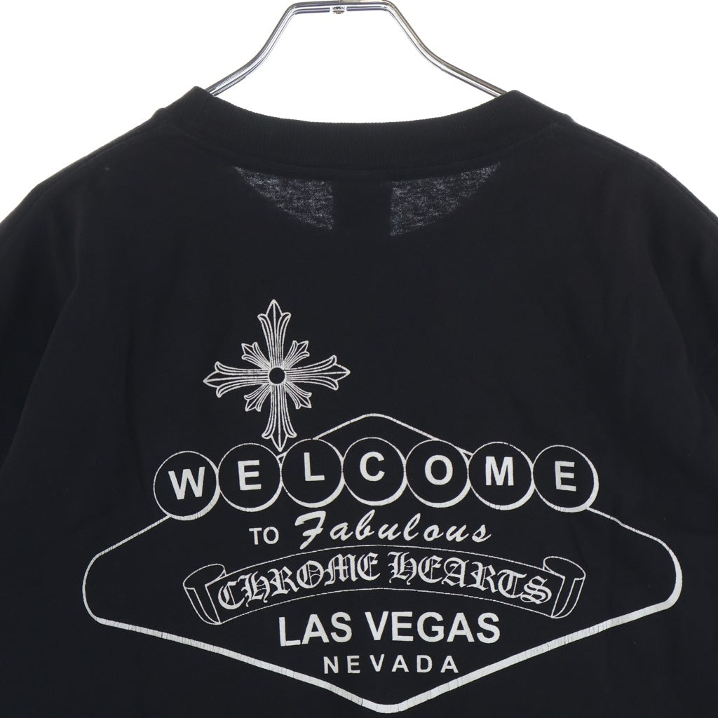 CHROME HEARTS(クロムハーツ) LAS VEGAS EXCLUSIVE S/S TEE ラスベガス限定 プリント半袖Tシャツ カットソー ブラック