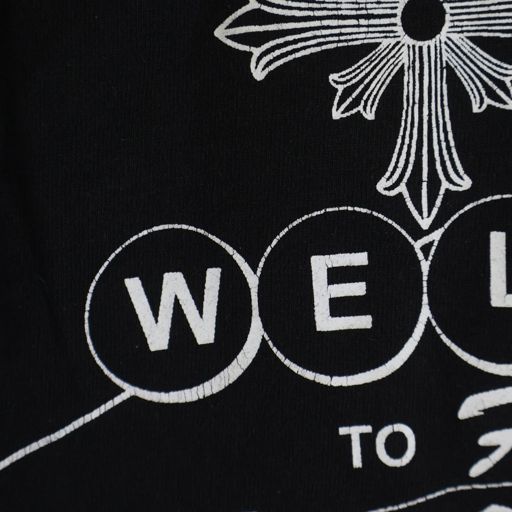 CHROME HEARTS(クロムハーツ) LAS VEGAS EXCLUSIVE S/S TEE ラスベガス限定 プリント半袖Tシャツ カットソー ブラック