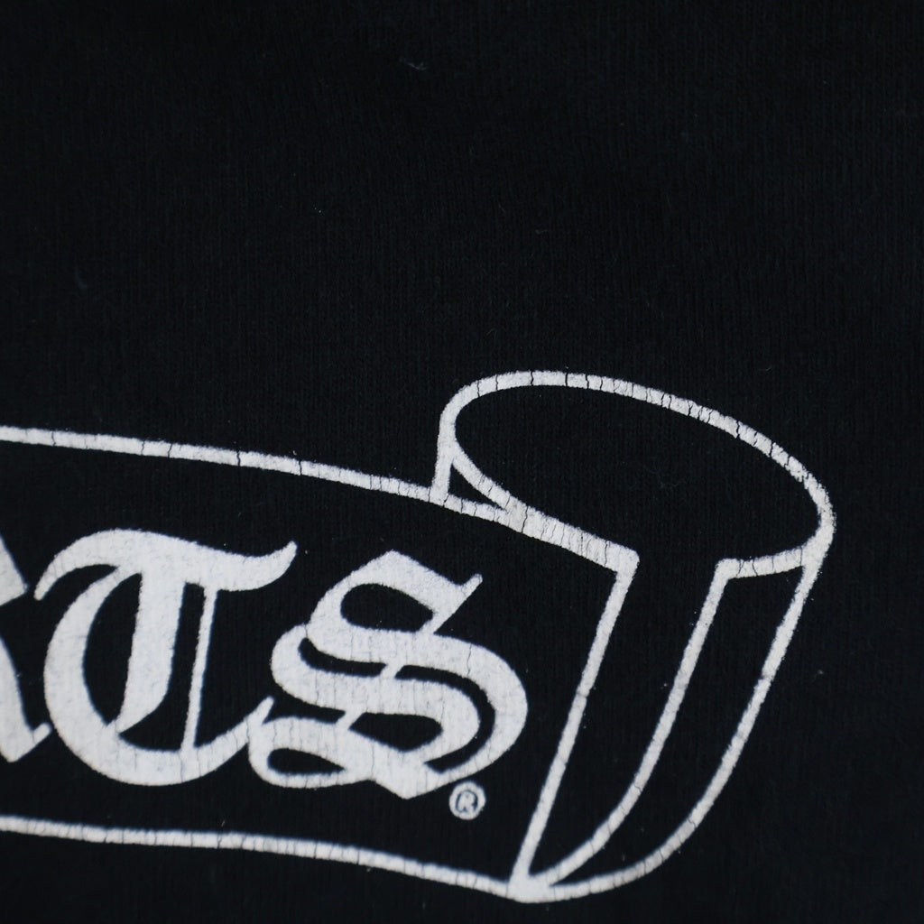 CHROME HEARTS(クロムハーツ) 90s OLD CH T-SHIRT anvilタグ スクロールラベルプリント半袖Tシャツ カットソー ブラック