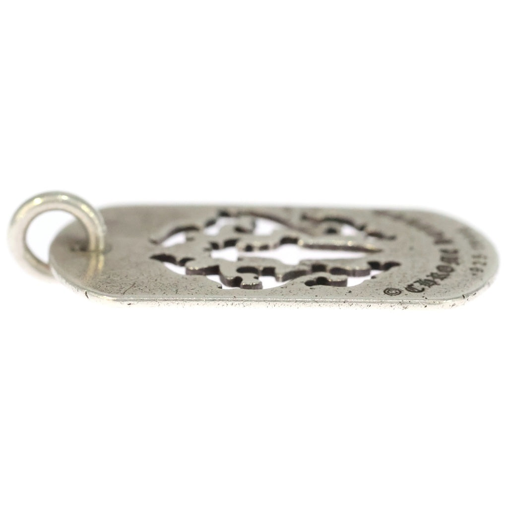 CHROME HEARTS(クロムハーツ) D TAG LRG DAGGER ヴァインダガーカットアウトドッグタグ ラージ ペンダントトップ シルバー BCA240