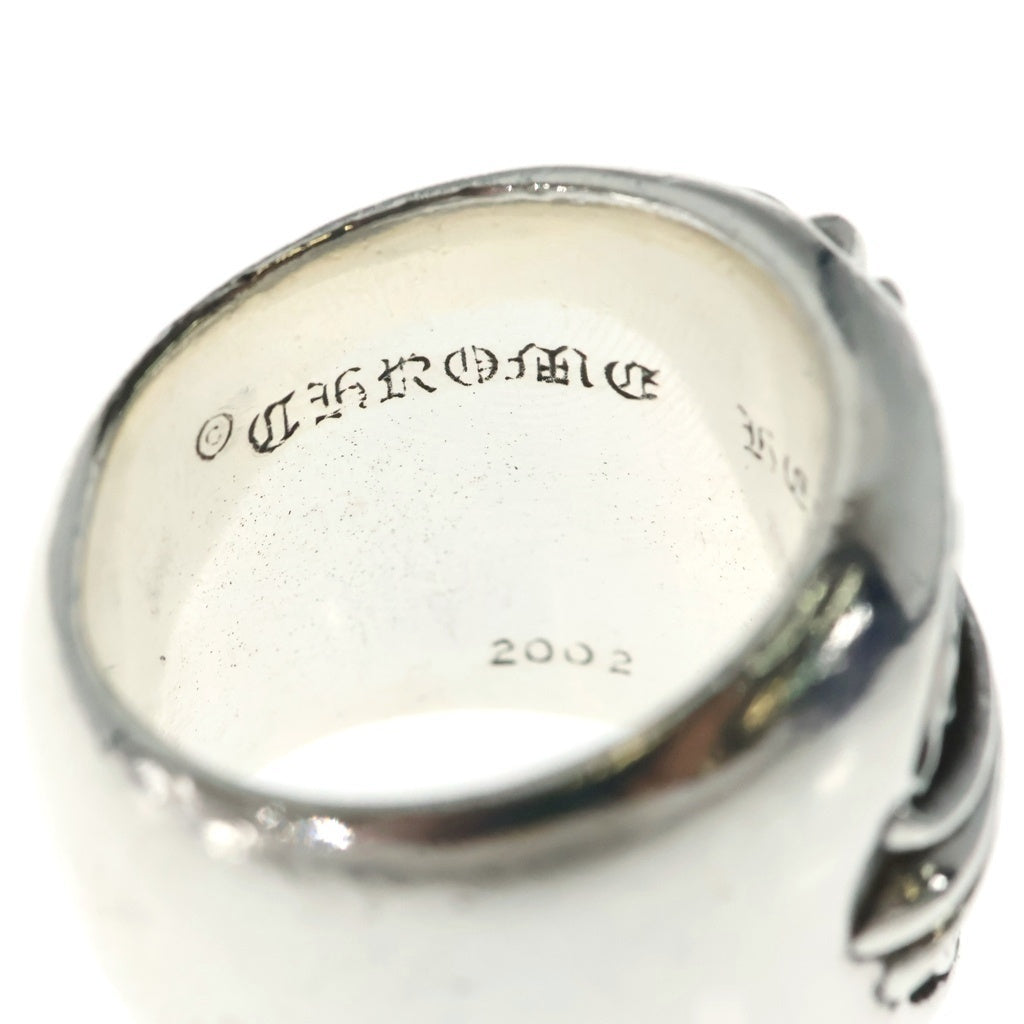 CHROME HEARTS(クロムハーツ) CLASSIC OVAL クラシックオーバルクロス リング シルバー BCA340 -