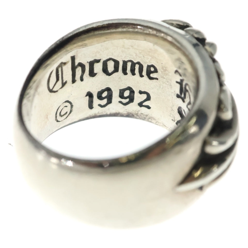 CHROME HEARTS(クロムハーツ) FLRL CRS フローラルクロス リング シルバー BCA346