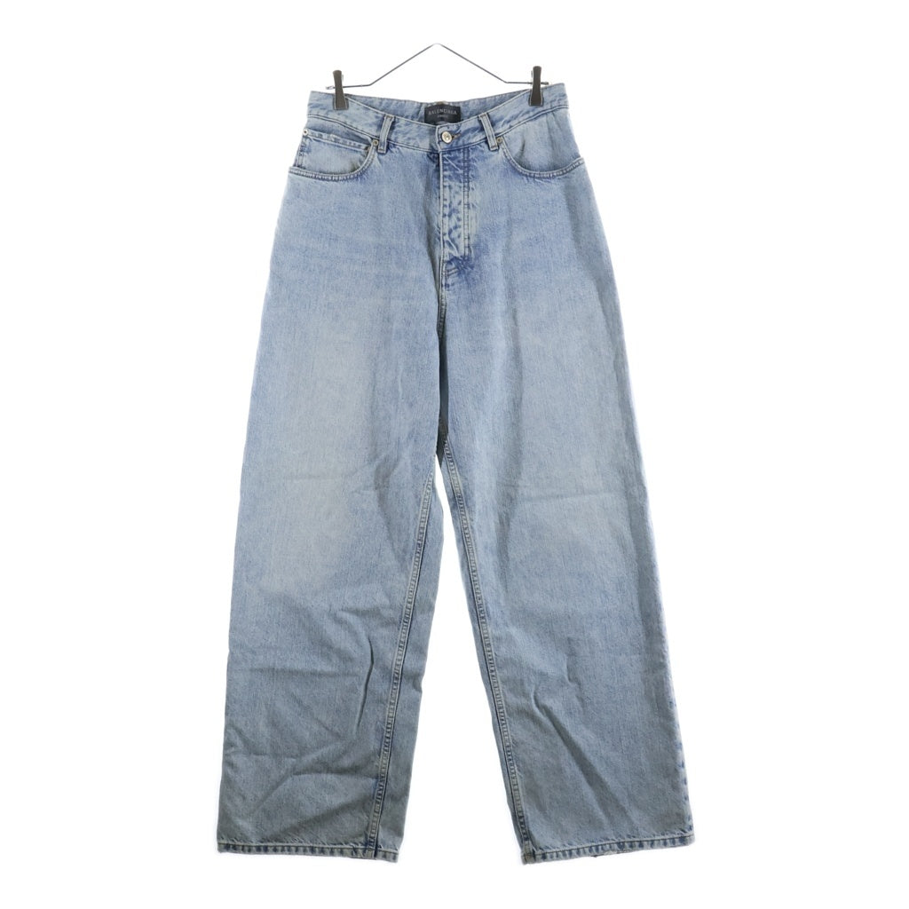BALENCIAGA(バレンシアガ) 25AW Baggy Pants バギーワイドデニムパンツ 745213 TRW55 ライトブルー