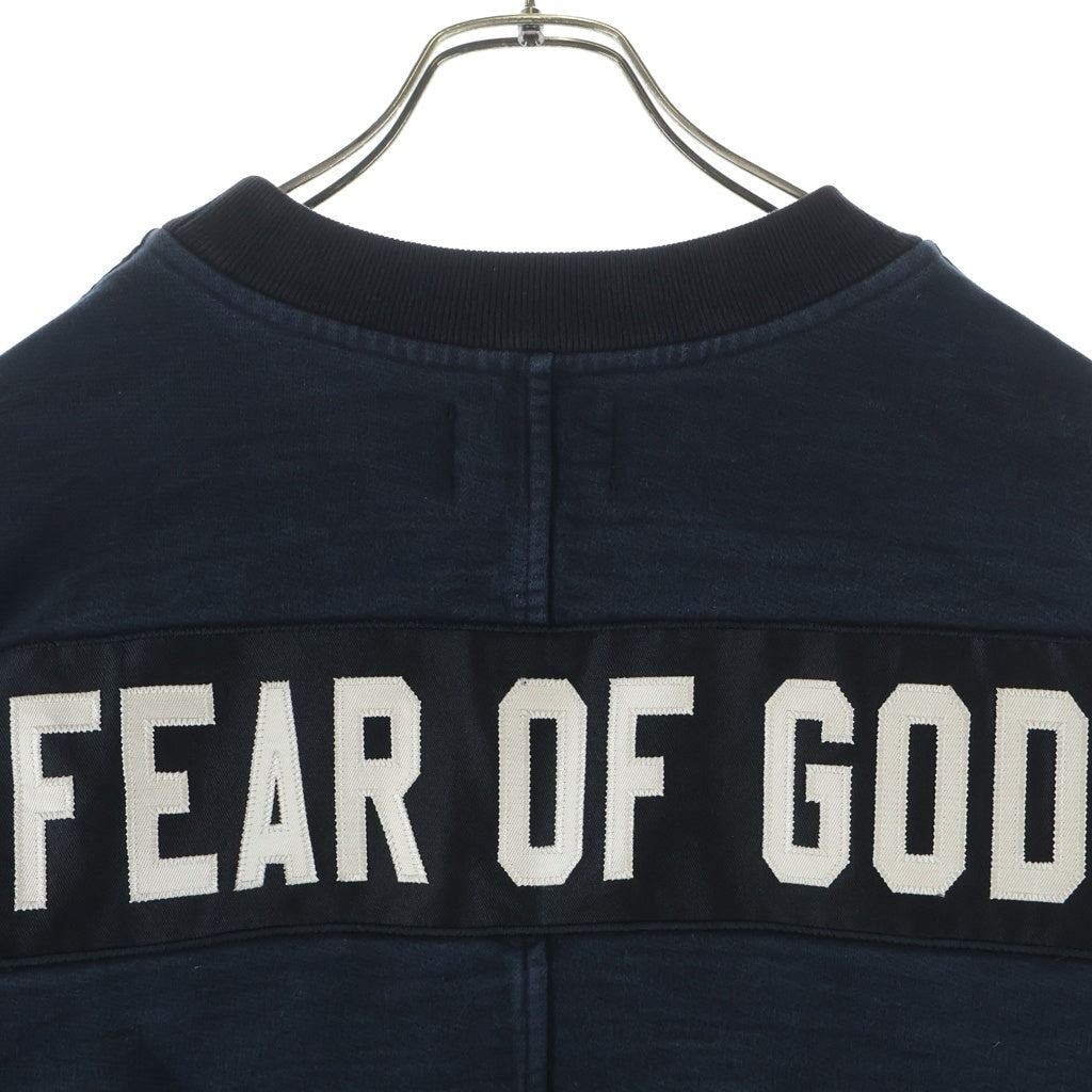 FEAR OF GOD(フィアオブゴッド) 5TH FIFTH COLLECTION バックパッチロゴバイカラースウェットトレーナー ブラック