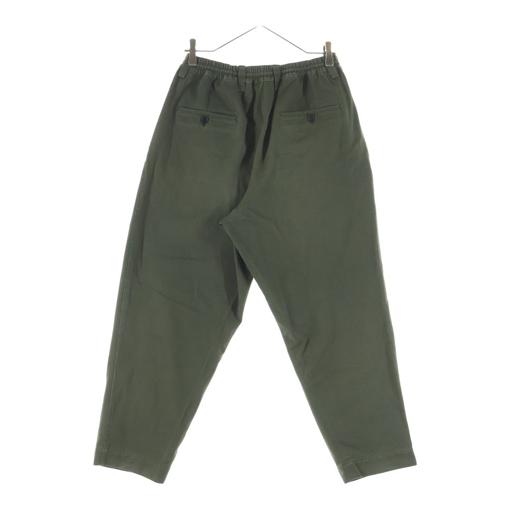 MARNI(マルニ) 23AW コットンギャバジンシャーリング1Pテーパードパンツ PUMU0017A2 UTC278 オリーブ