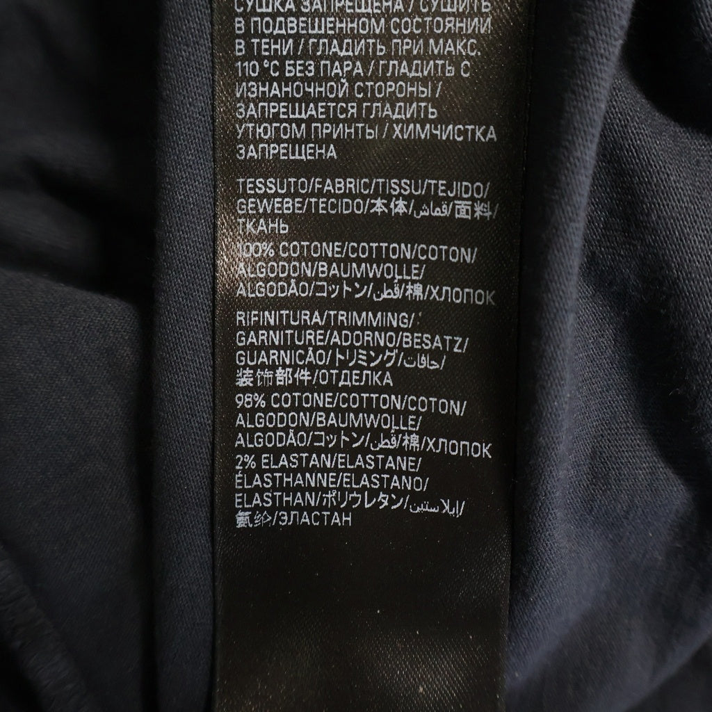 BALENCIAGA(バレンシアガ) 25SS Fashion Designer T-Shirt ヴィンテージラメ加工オーバーサイズプリント半袖Tシャツ 831305 TSVC5 ブラック
