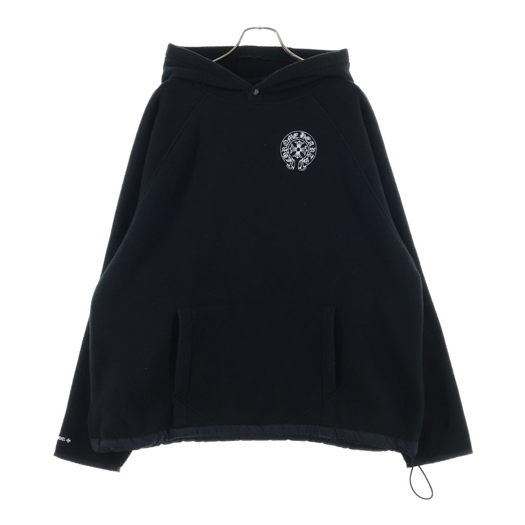 CHROME HEARTS(クロムハーツ) Y NOT U DETENTION HDPL FLC ホースシューフリースプルオーバーフーディーパーカー ブラック