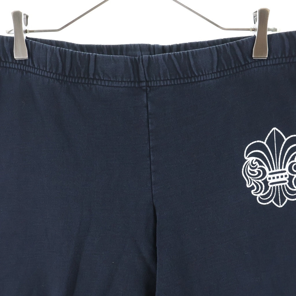 CHROME HEARTS(クロムハーツ) SWEAT PANTS T-BAR BSフレア プリントスウェットロングパンツ ブラック