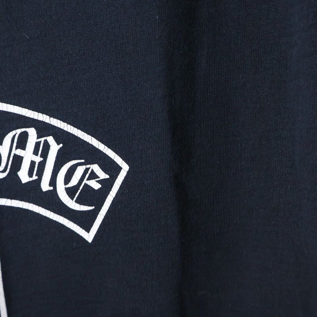 CHROME HEARTS(クロムハーツ) SWEAT PANTS T-BAR BSフレア プリントスウェットロングパンツ ブラック