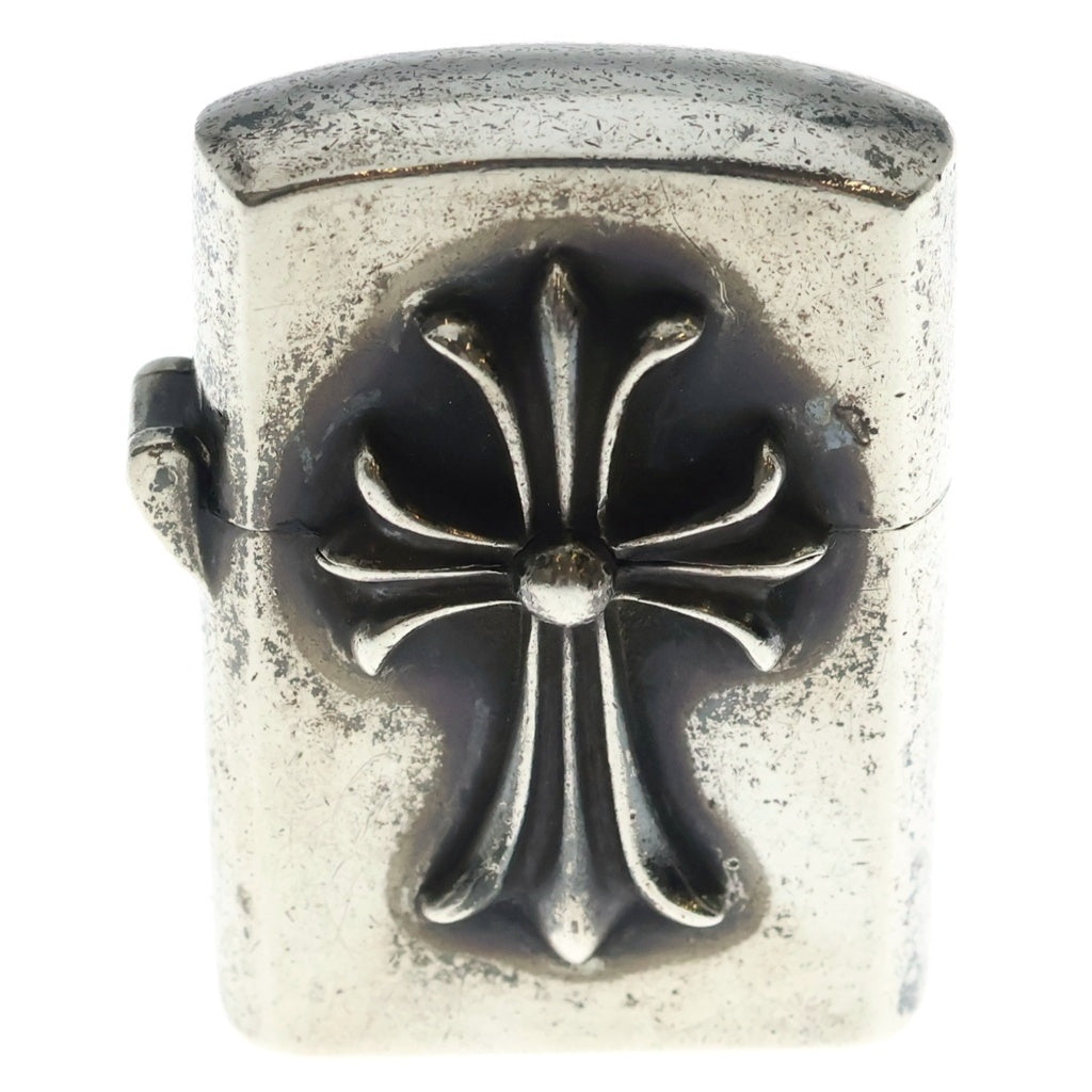 CHROME HEARTS(クロムハーツ) ZIPPO LIGHTERZ-V1 V1スモール CHクロス ジッポライター シルバー BCA398