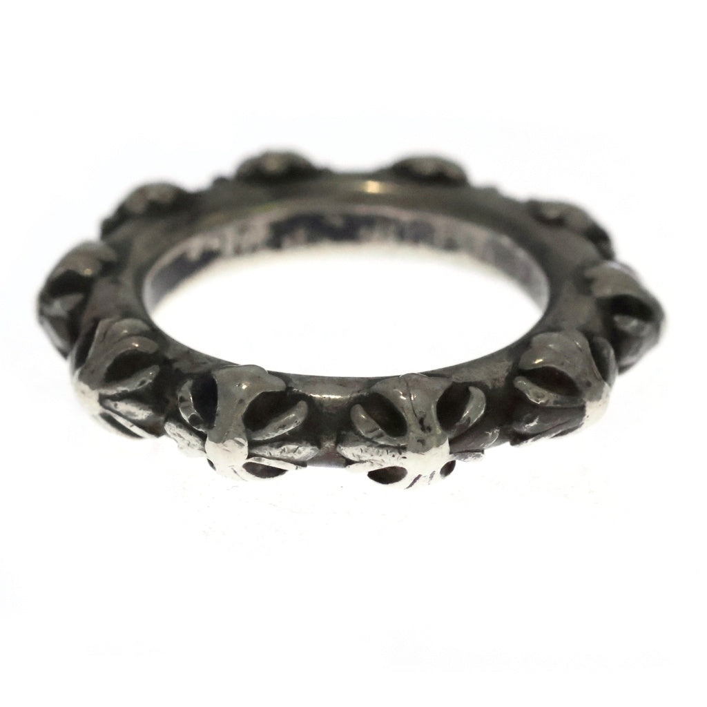 CHROME HEARTS(クロムハーツ) CROSS BAND クロスバンド リング シルバー BCA342