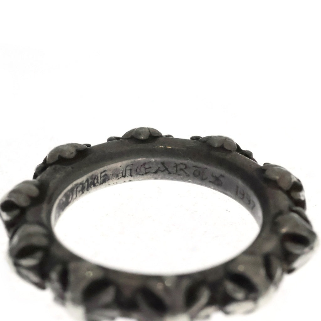 CHROME HEARTS(クロムハーツ) CROSS BAND クロスバンド リング シルバー BCA342