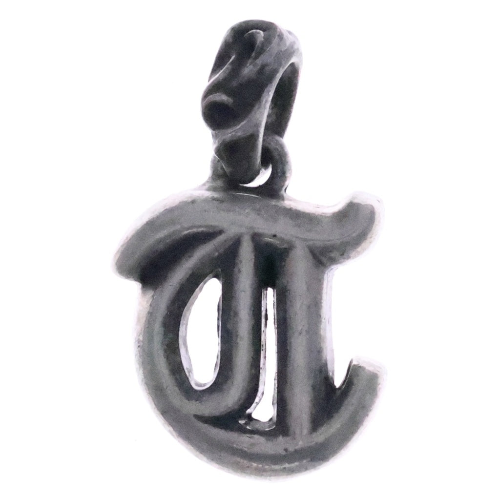 CHROME HEARTS(クロムハーツ) ALPHABET CHARM T アルファベットチャーム イニシャル ペンダントトップ シルバー BCA205