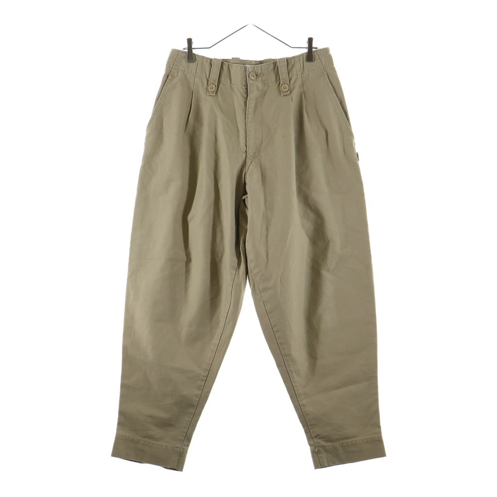 WTAPS(ダブルタップス) 20AW WELDER TROUSERS COTTON SATIN ウェルダー ワイドトラウザーズパンツ 202WVDT-PTM05 ベージュ