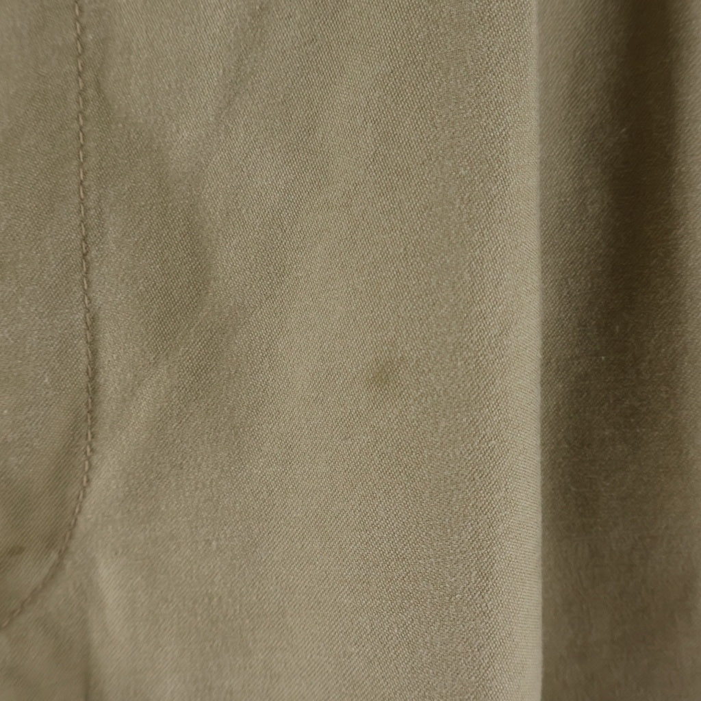 WTAPS(ダブルタップス) 20AW WELDER TROUSERS COTTON SATIN ウェルダー ワイドトラウザーズパンツ 202WVDT-PTM05 ベージュ