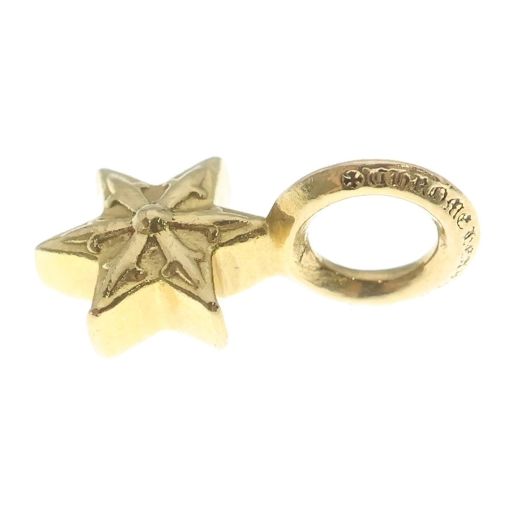 CHROME HEARTS(クロムハーツ) 22K STACK STAR V2 スタースタックチャーム ペンダントトップ ゴールド BCA405