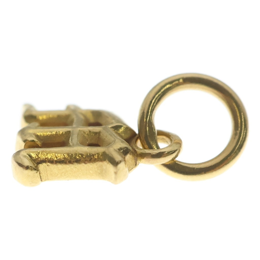CHROME HEARTS(クロムハーツ) 22K STACK ALPHABET M アルファベットイニシャルスタックチャーム ネックレストップ ゴールド
