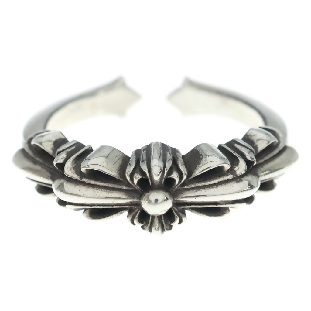 CHROME HEARTS(クロムハーツ) BABY CLSC ベイビークラシックダブルフローラルリング シルバー