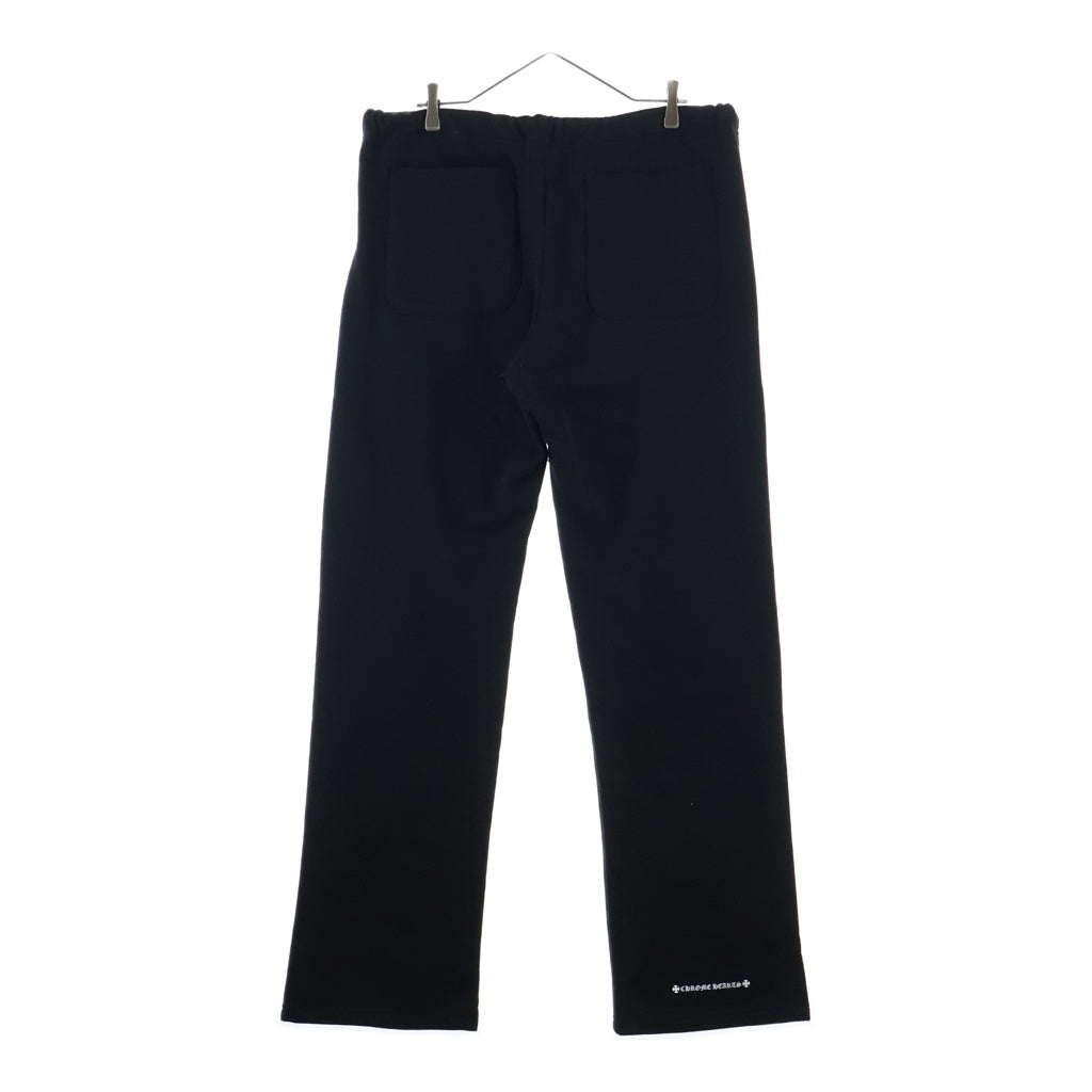 CHROME HEARTS(クロムハーツ) SWEAT PANTS ホースシュープリント リラックスフィットスウェットパンツ ブラック