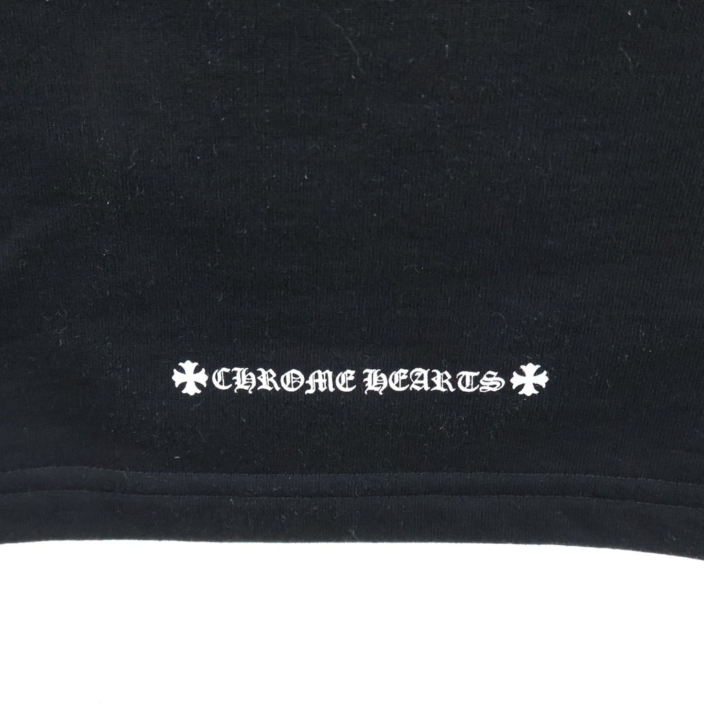 CHROME HEARTS(クロムハーツ) SWEAT PANTS ホースシュープリント リラックスフィットスウェットパンツ ブラック
