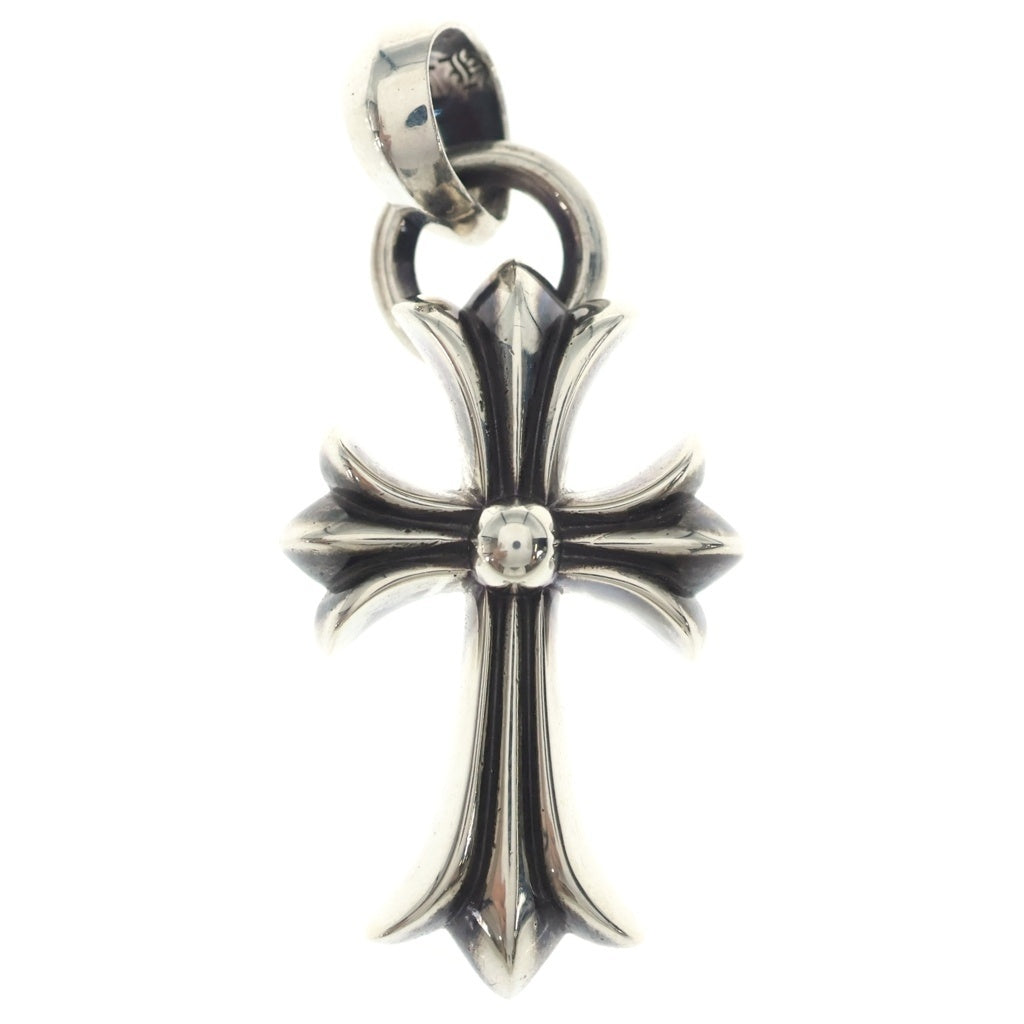 CHROME HEARTS(クロムハーツ) CH CRS SML W/BALE Wベイル スモールCHクロス ペンダントトップ シルバー BCA218