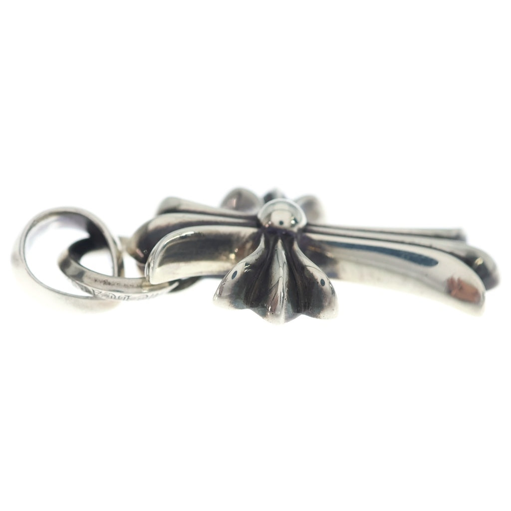 CHROME HEARTS(クロムハーツ) CH CRS SML W/BALE Wベイル スモールCHクロス ペンダントトップ シルバー BCA218