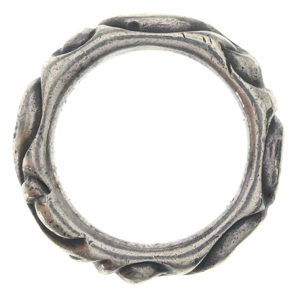 CHROME HEARTS(クロムハーツ) SCRL BAND スクロールバンド リング シルバー BCA351