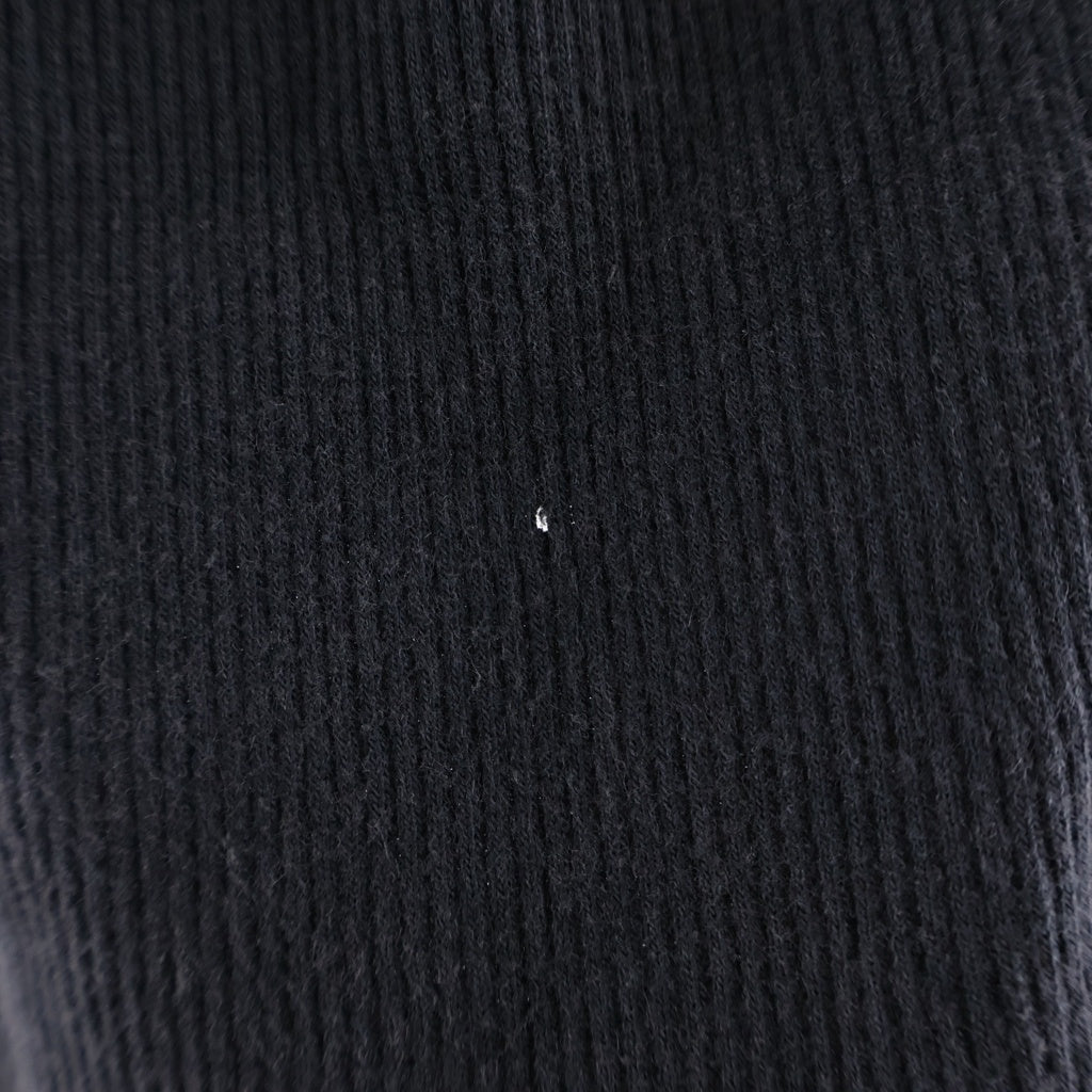 CHROME HEARTS(クロムハーツ) Thermal Tee バックセメタリープリント サーマル半袖カットソー ブラック