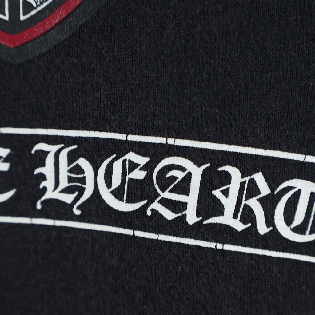 CHROME HEARTS(クロムハーツ) OLD DBL CH ダブルCHクロスプリント ダガージップアップ スウェット パーカー ブラック