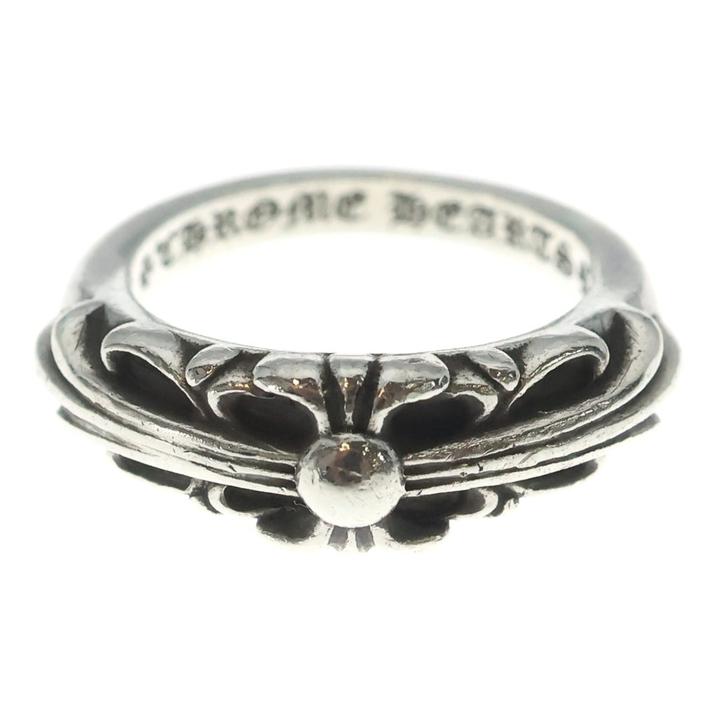 CHROME HEARTS(クロムハーツ) BABY CLASSIC ベイビークラシックフローラルクロスリング シルバー BCA338