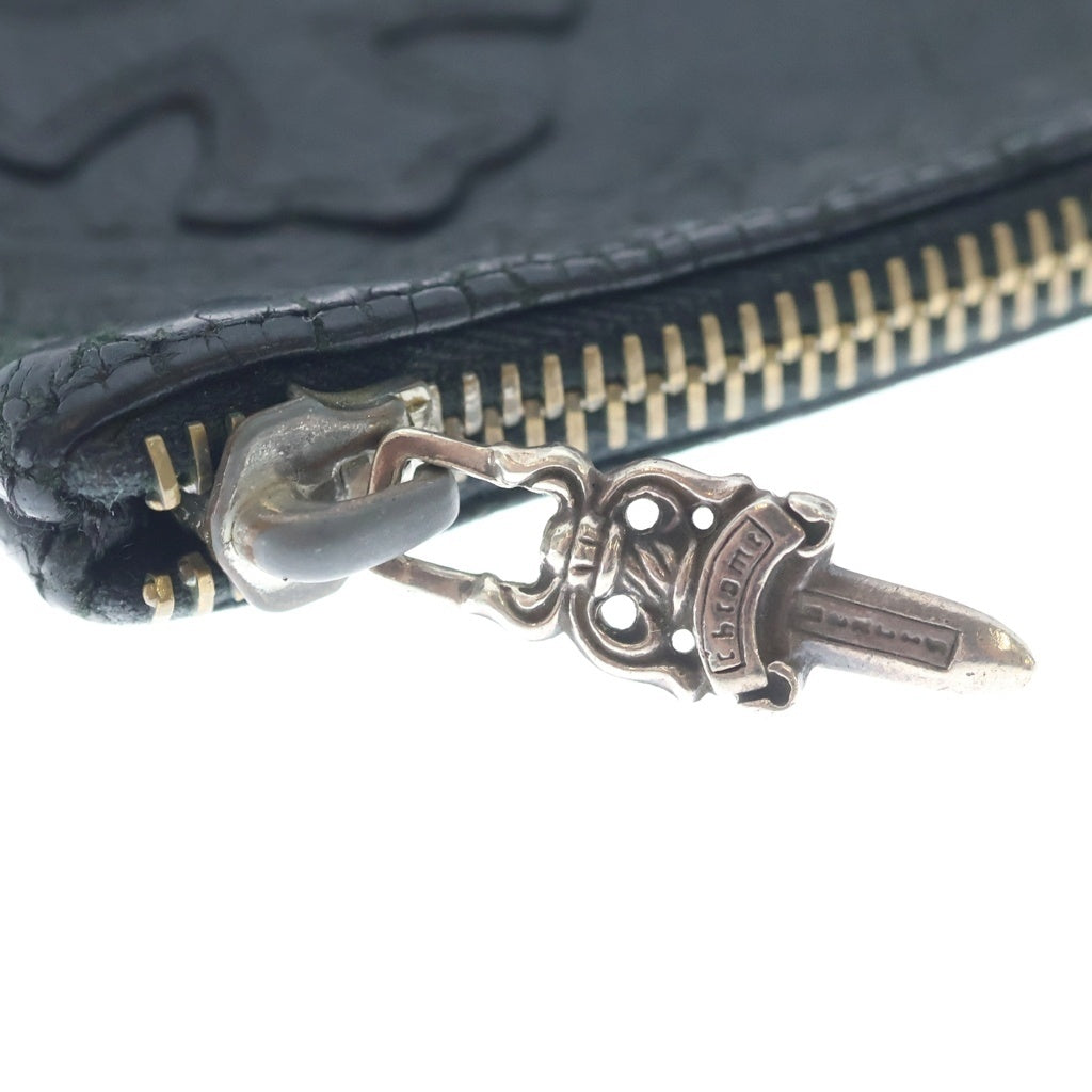 CHROME HEARTS(クロムハーツ) ZPR CHNG PURSE チェンジパース クロスパッチダガージップコインケース