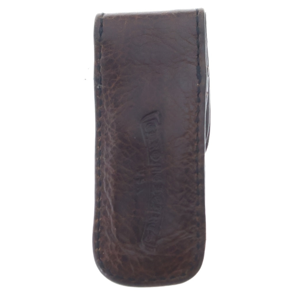 CHROME HEARTS(クロムハーツ) TOOTHPICK CASE レザートゥースピックケース ブラウン