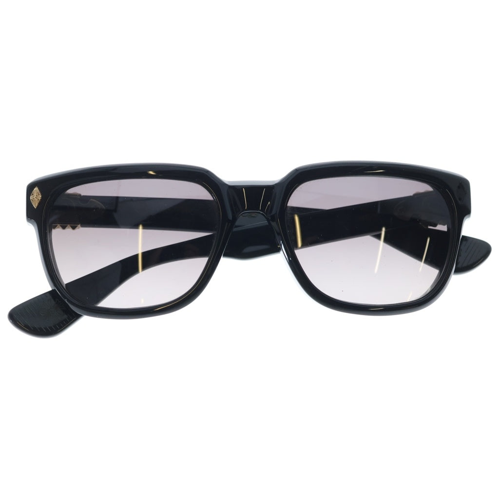 CHROME HEARTS(クロムハーツ) SITONIT CHプラステンプル ウェリントンサングラス 眼鏡 ブラック/ゴールド