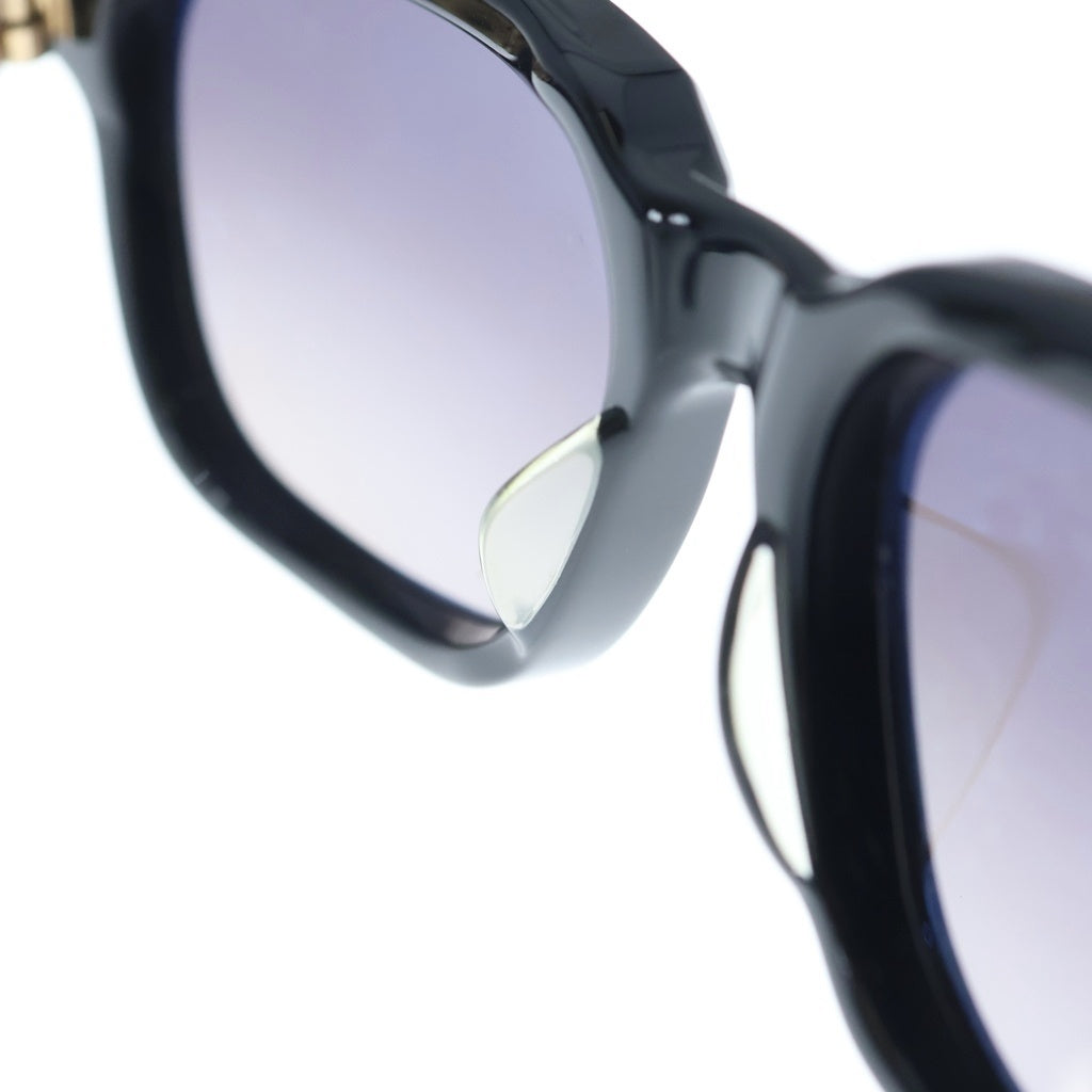 CHROME HEARTS(クロムハーツ) SITONIT CHプラステンプル ウェリントンサングラス 眼鏡 ブラック/ゴールド